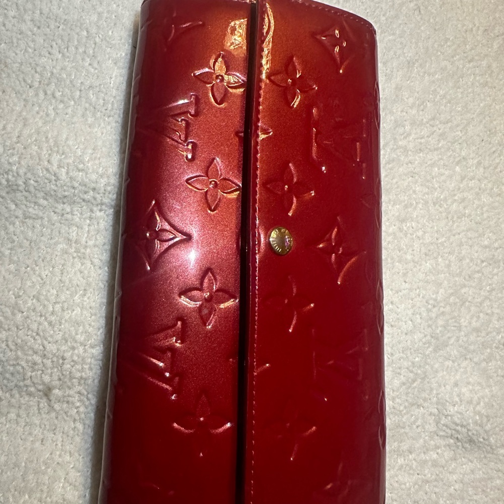 Louis Vuitton Monogram Vernis Porte Feuille Sarah Long Bifold Wallet